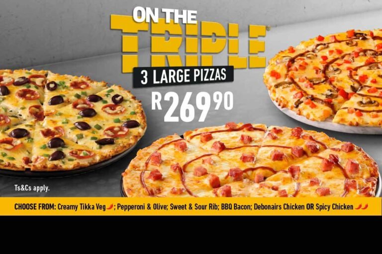 Debonairs Pizza Menu Debonairs Pizza Menu